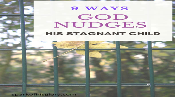 9 Ways God Nudges His Stagnant Child Forward.