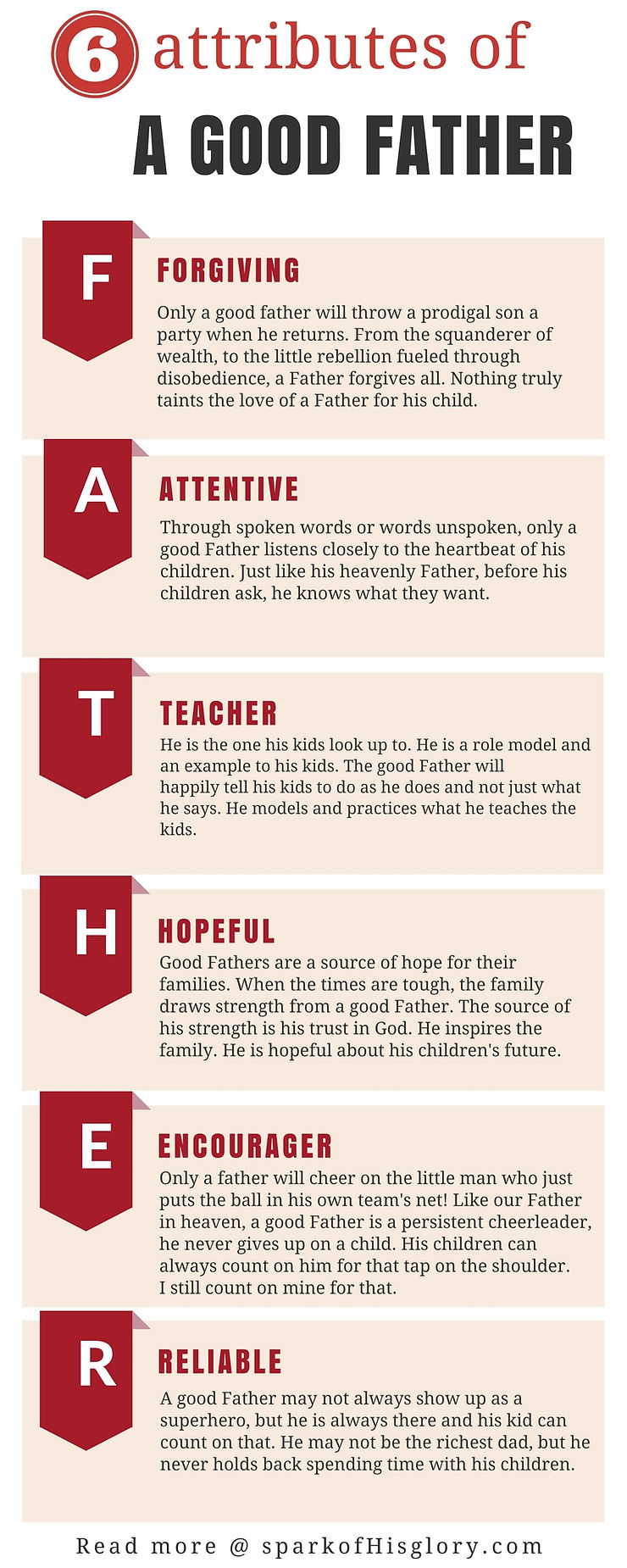 6 Attributes of a Good Father Spark of His Glory