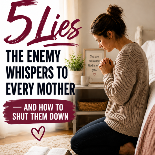 5 Lies the Enemy Whispers to Every Mother—and How to Shut Them Down